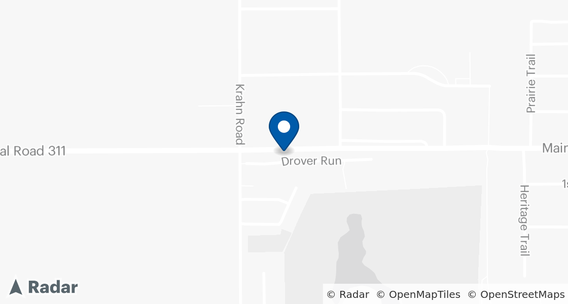 Map of Dairy Queen Location:: 40 Drover Run, Unit 6, Niverville, MB, R0A 0A1